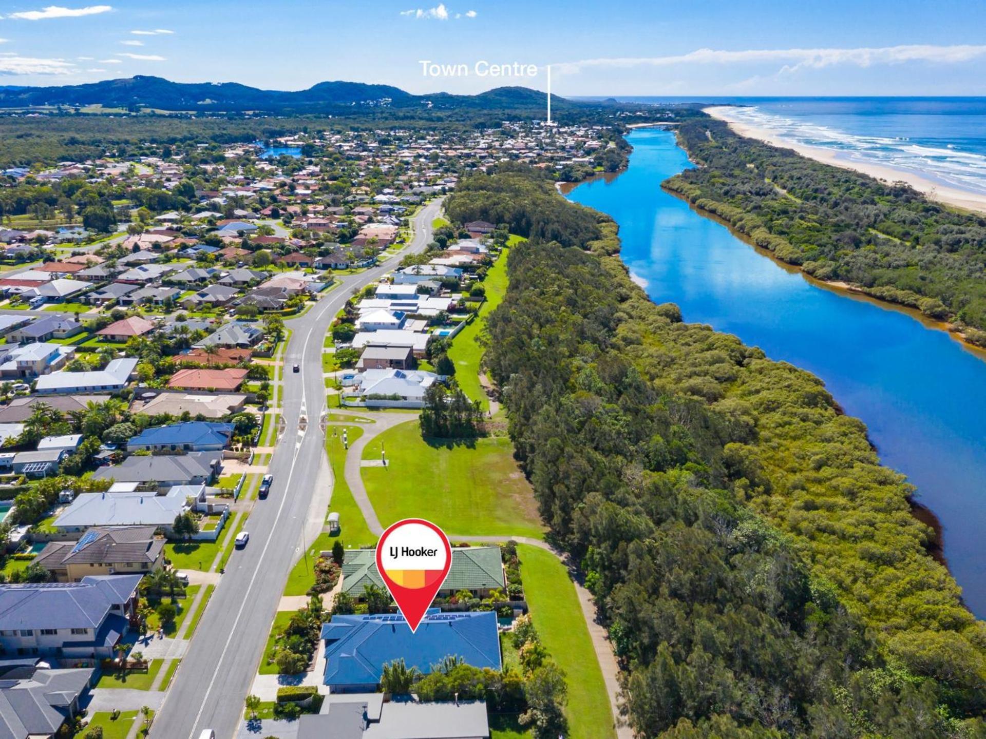 Black Rock Beach House With Pool Pottsville Exteriér fotografie